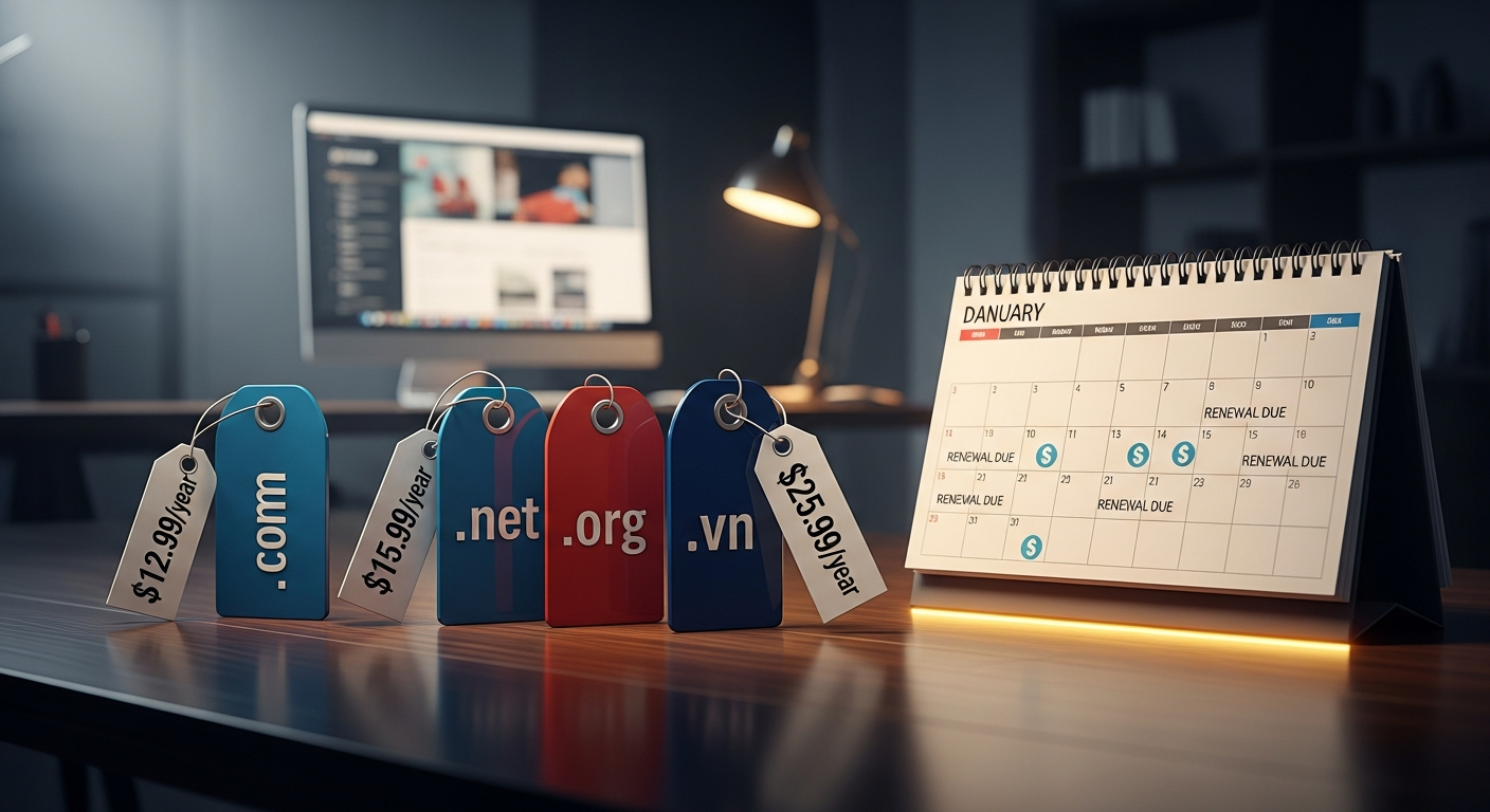 Bảng Giá Gia Hạn Tên Miền Hàng Năm 2024: Tiết Kiệm Tối Đa!