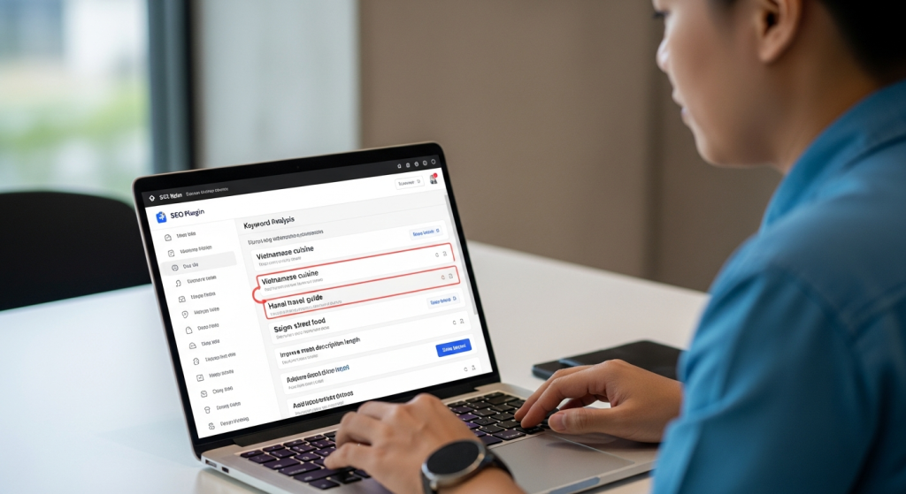 Khám phá 5 plugin hỗ trợ viết bài chuẩn SEO hàng đầu giúp tối ưu nội dung và thu hút khách hàng tiềm năng. Tăng cường hiệu quả SEO ngay hôm nay!