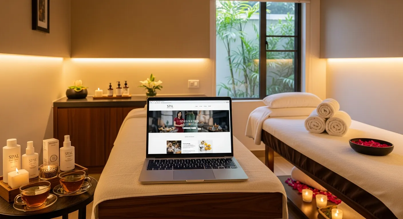 thiết kế website spa
