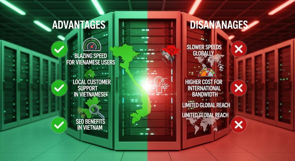 Phân tích sâu ưu nhược điểm hosting Việt Nam giúp bạn đưa ra quyết định tối ưu cho website của mình. Tìm hiểu ngay để chọn gói hosting phù hợp!