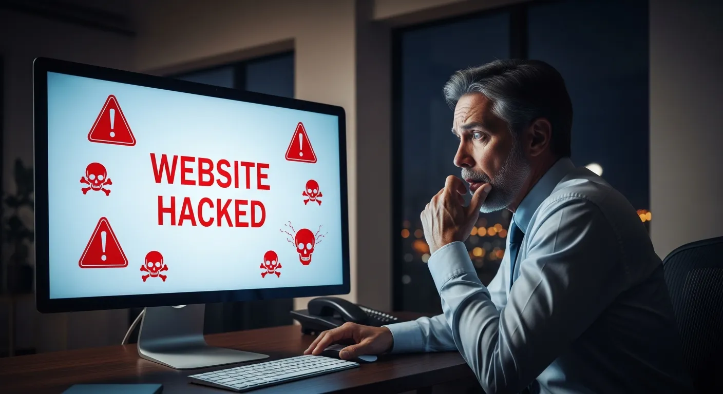 website bị hack phải làm gì