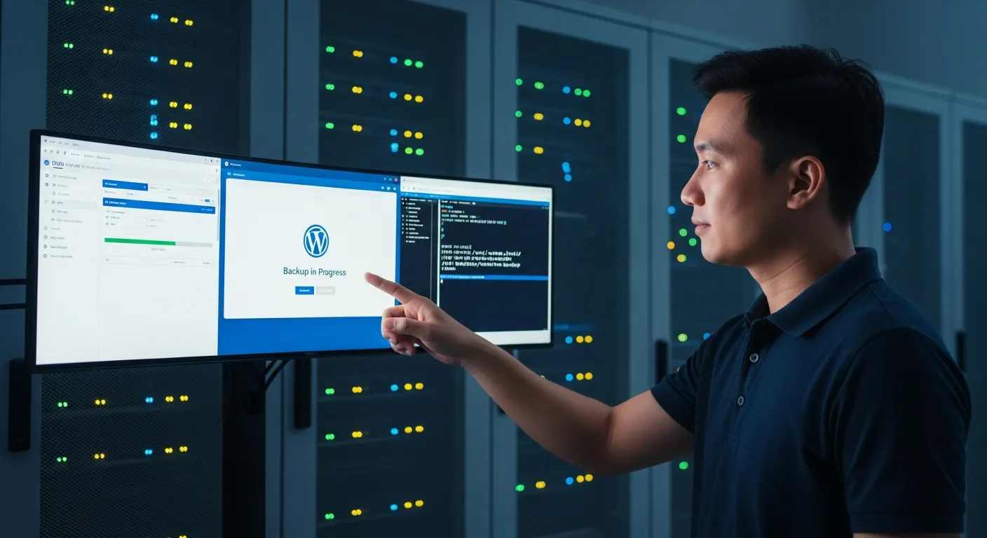 Backup Website Tự Động: 5 Sai Lầm Khiến Bạn Mất Trắng Dữ Liệu
