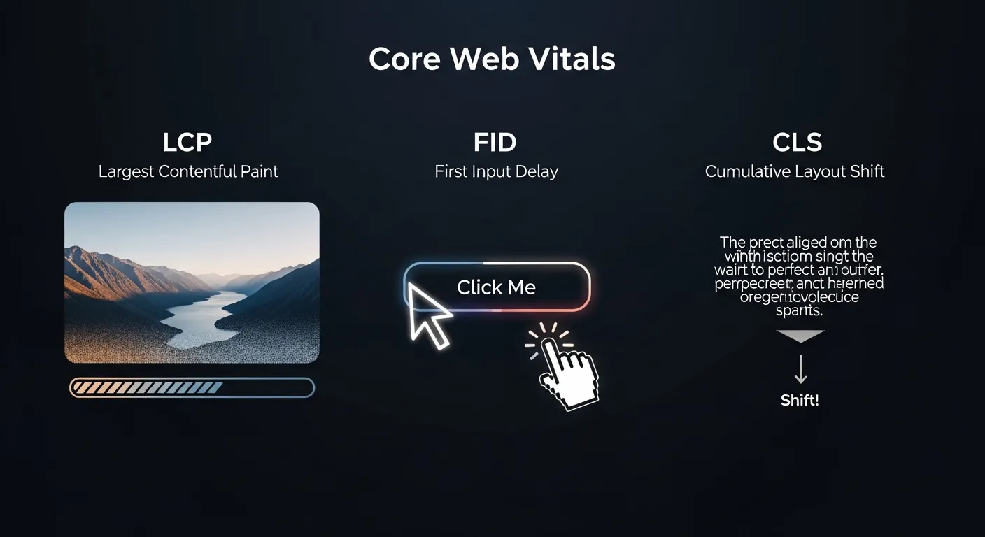 LCP FID CLS là gì? 5 Bước Tối ưu Core Web Vitals Bứt Tốc SEO
