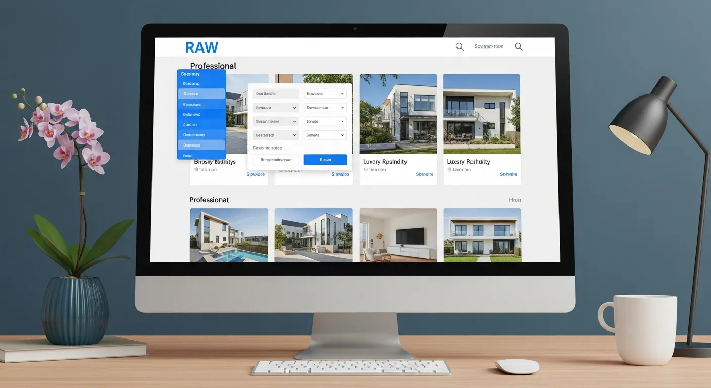 thiết kế website bất động sản