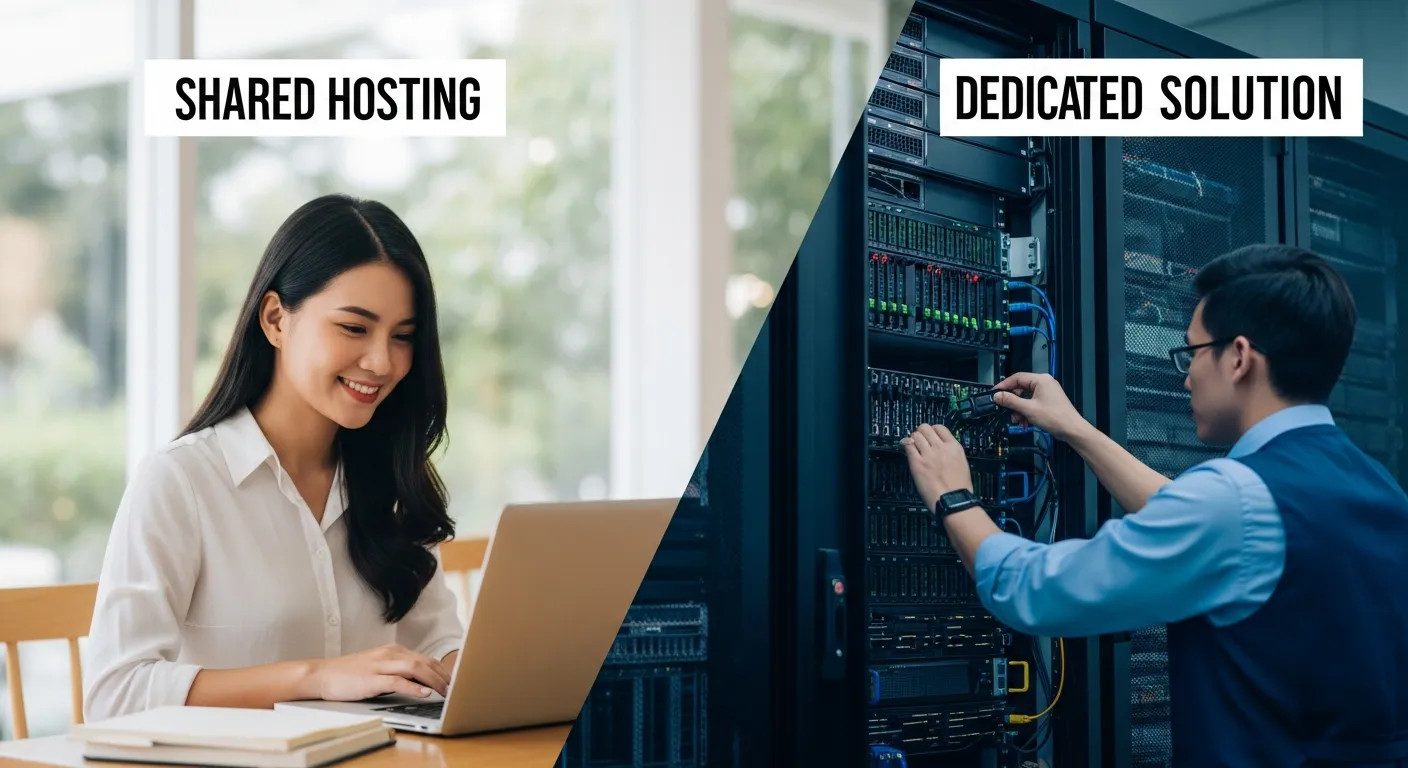 Shared Hosting là gì? Lời giải đáp cho người mới bắt đầu (A-Z)