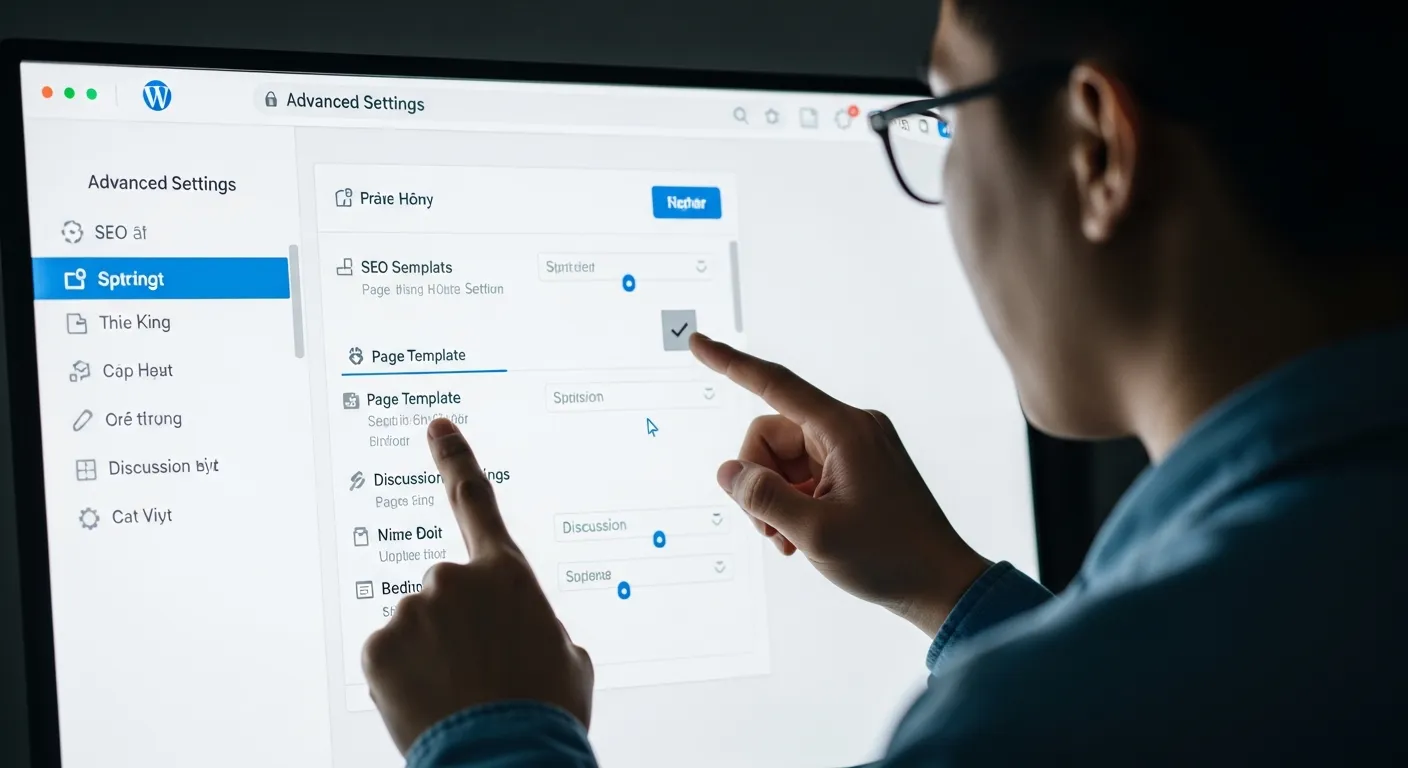 Tùy chỉnh các cài đặt nâng cao khi tạo trang mới trong wordpress để tối ưu SEO và trải nghiệm người dùng