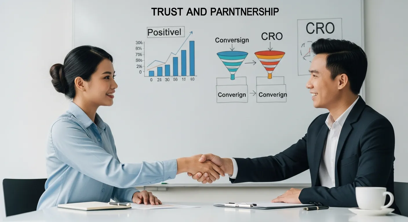 Doanh nghiệp lựa chọn agency cung cấp dịch vụ tối ưu tỷ lệ chuyển đổi chuyên nghiệp và đáng tin cậy