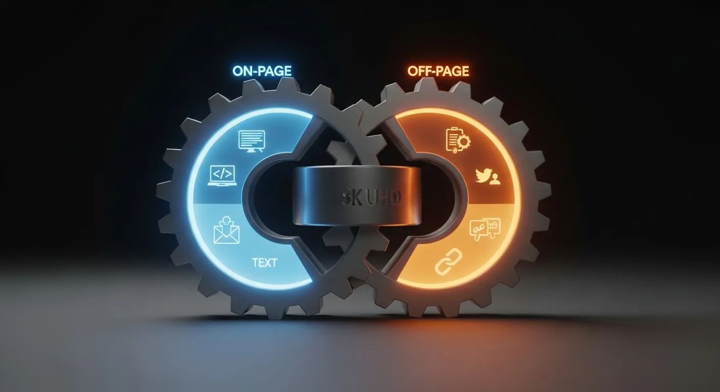 Phân biệt rõ ràng SEO Onpage và SEO Offpage, khám phá 7 điểm khác biệt cốt lõi và chiến lược kết hợp hiệu quả để thống trị bảng xếp hạng Google. Xem ngay!